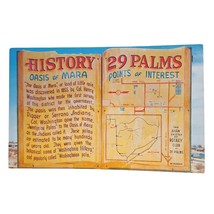 Postcard History Oasis Of Mara 29 Palms California Joshua Tree National Monument - £10.14 GBP