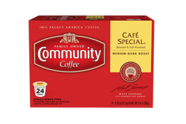 Community Coffee Cafe Special Coffee 24 to 144 Keurig K cup Pods Pick Any Size  - £18.85 GBP+