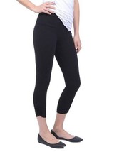 Lyssé Womens Ruched Cropped Leggings Size Small Color Black - £46.97 GBP