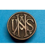 WWI, U.S. ARMY, UNITED STATES NATIONAL ARMY, ENLISTED COLLAR DISK, TYPE 1 - $15.00