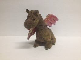 Dragon Scorch Ty Beanie Baby Plush Stuffed Animal - £7.61 GBP