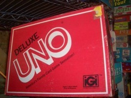 Deluxe Uno Card Game 1978 Vintage Game Nice Cards - $24.00