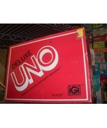 DELUXE UNO CARD GAME 1978 VINTAGE GAME NICE CARDS - £19.24 GBP