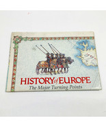 National Geographic Map &quot;History of Europe&quot;  Major Turning Points 30&quot; x ... - $165.01 MXN