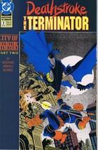 Deathstroke the Terminator #7 ORIGINAL Vintage 1992 DC Comics Batman - £11.67 GBP