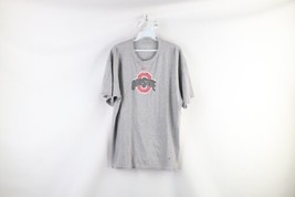 Vtg Nike Men L Distressed Travis Scott Mini Swoosh Ohio State University T-Shirt - £27.09 GBP
