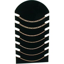 Black Chain Necklace Pendant Jewelry Display Easel 71/2&quot; x 14 1/8&quot; - £9.55 GBP