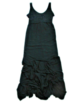 NWT Rachel Pally Black Scoop Neck Tie Back Jersey Maxi Dress XS - £55.89 GBP