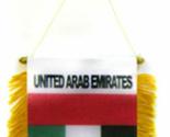 K&#39;s Novelties United Arab Emirates Mini Flag 4&quot;x6&quot; Window Banner w/Sucti... - $2.88