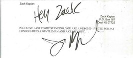 Jay Mohr Signed Typed Note - £15.57 GBP