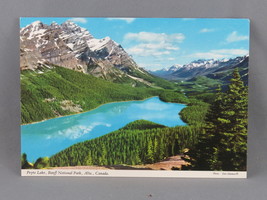 Vintage Postcard - Moraine Lake Lake Louise - John Hinde Limited - £11.76 GBP