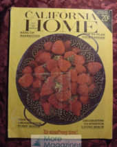 CALIFORNIA American HOME June 1965 Bang Up Barbeques Strawberrries Gardens - £10.12 GBP