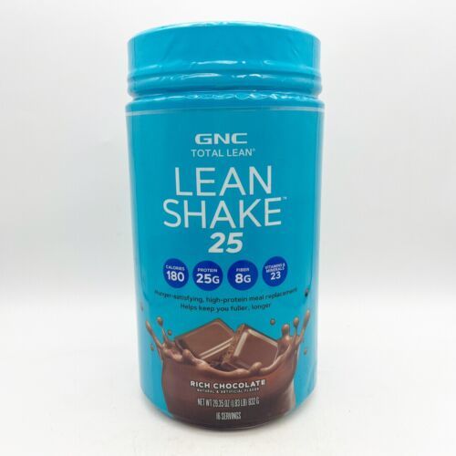 Primary image for GNC Total Lean Advanced Lean Shake Burn 1.83lb Rich Chocolate BB 10/24