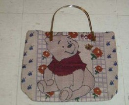 Brand New Knitted Winnie the Pooh Tote purse - $7.99