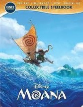 Moana 3D Limited Steelbook DVD Pre-Owned Region 2 - £37.02 GBP