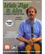 Irish Jigs and Airs Book/arranged For FIngerstyle Guitar/Book w/ 3 CDs - $22.95