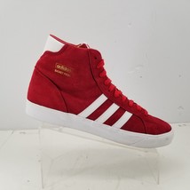 Adidas Original Basket Profile Sneakers Red/White Men&#39;s Size 13 - $57.60