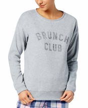 Jenni Women&#39;s Brunch Club Pajama Top, Grey, XL - £17.29 GBP