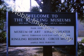 1969 Ringling Bros. Museum Welcome Sign Sarasota 35mm Slide - £3.16 GBP