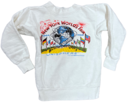 RARE Vtg 1964 -1965  Sweatshirt New York Worlds Fair Boys 12-14 Official... - $1,655.79 MXN