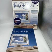 Electric Quilt 7 Upgrade Quilt Design Software Disc EQ7 Booklet PC Bookl... - £59.77 GBP
