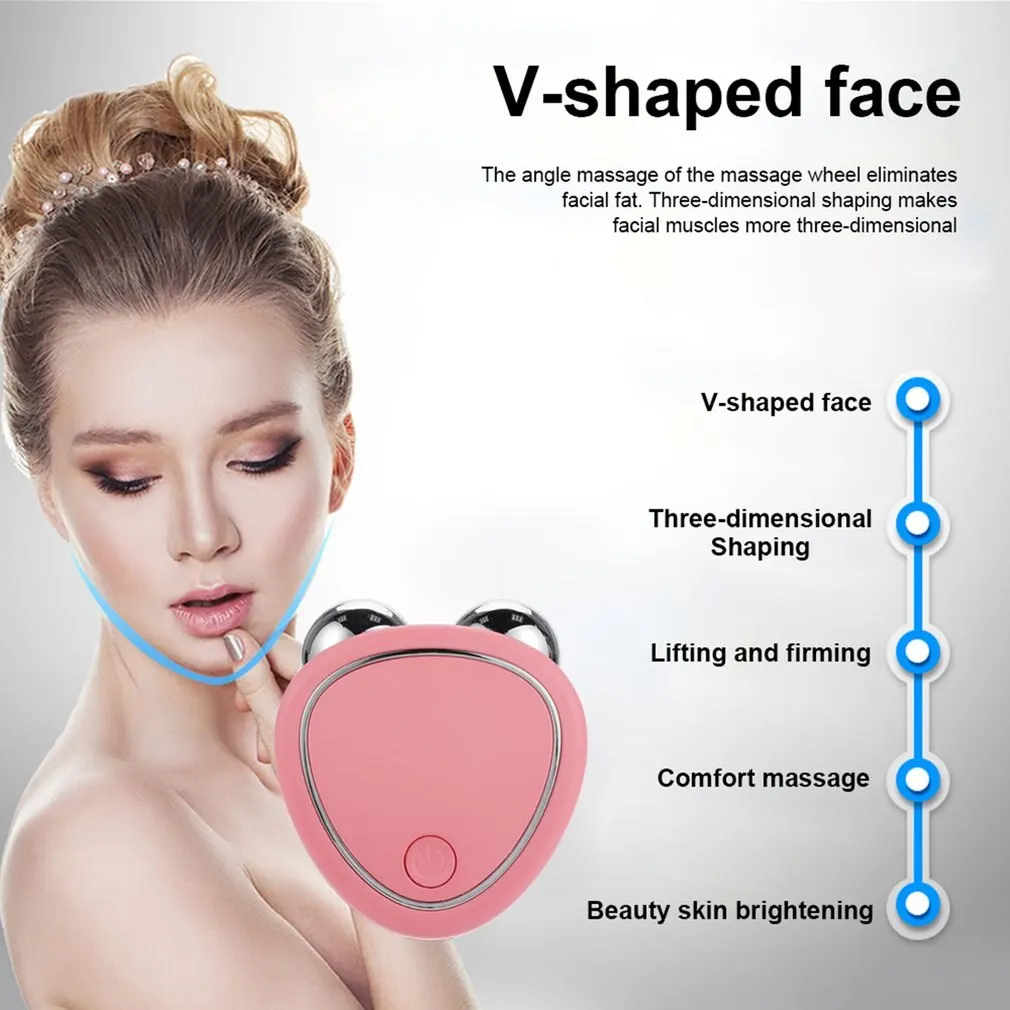 Sporting Portable Facial Micro-current Beauty Instrument For Lifting Thinning An - £24.39 GBP
