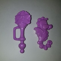 Mr Mrs Potato Head Mermaid Accessories Purple Seahorse Starfish Lot Replacement - £10.21 GBP