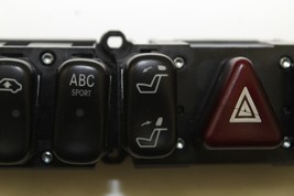 00-02 w215 MERCEDES CL500 CL55 CL600 DASH HAZARD ESP ABC HEADREST CONTROL SWITCH image 3