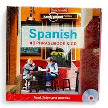 Lonely Planet Spanish Phrasebook and CD New Sealed - $20.73