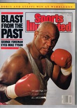 1989 Sports Illustrated July 17th George Forman Wimbledon Becker Boxing 7/17/89 - £19.06 GBP