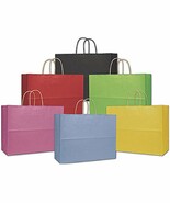 EGP Varnish Stripe Shoppers | 16 x 6 x 13 (Black), 480 Bags - $304.60 CAD