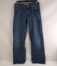 Lee Dungarees Distressed Whiskered Bootcut Jeans Boys Size 16 - £13.02 GBP