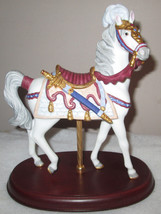 Vintage 1992 CAMELOT LENOX Porcelain &quot;The Carousel Horse&quot; Collection - $72.85