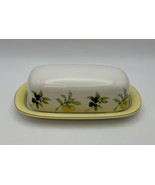 Royal Doulton Fine China CARMINA 1/4 lb Covered Butter Dish - £58.35 GBP