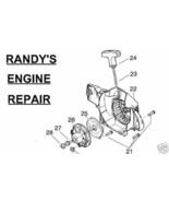 POULAN Craftsman STARTER REWIND SPRING PART# 545008015 - £8.78 GBP