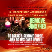 o break and remove the control of a curse, jinx or hex cast upon you - £496.67 GBP