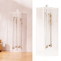 Exquisite Long Necklace Holder 12 Hooks Necklaces Bracelet Earring Hanging Displ - £37.89 GBP