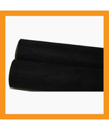 black adhesive faux suede upholstery car automotive interior fabric sofa... - £18.17 GBP