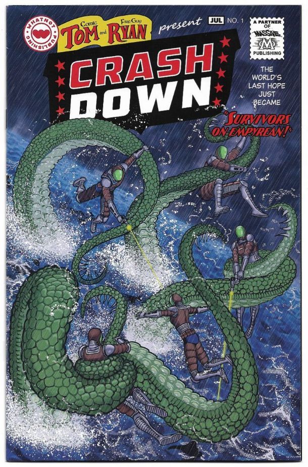 Crashdown #1 (2024) WhatNot Publishing / Variant Cover Artwork By Kevin ... - $3.00