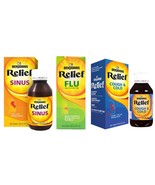 Benjamins Sinus Relief, Flu Relief &amp; Cough And Cold Relief (1 Of Each)  ... - £27.95 GBP