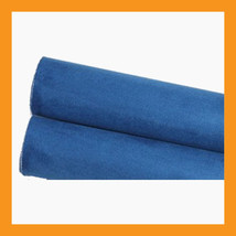 adhesive faux suede upholstery car automotive interior fabric sofa DIY 1yd blue - £18.12 GBP
