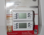 GE Indoor 24-Hour Programmable Digital Timer 2 Pack 15445 New (N) - $29.69