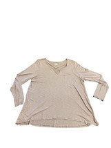 Women&#39;s Lane Bryant Tunic Top Shirt Size 18-20 Long Sleeve - £15.31 GBP