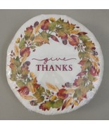 Fall Party Napkins 50 Count Brother &amp; Sister Round Thanksgiving 2018 Leaves - £5.98 GBP