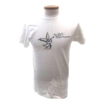 Vintage &#39;90s Single Stitch T-Shirt Los Angeles Women Singer/Songwriter Medium - £17.32 GBP