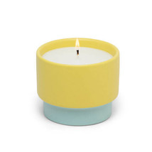 Colour Block Candle 6oz - Yellow/Mint - £22.18 GBP