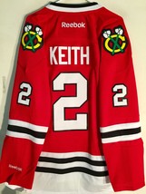 Reebok Premier NHL Jersey Chicago Blackhawks Duncan Keith Red sz M - £46.33 GBP