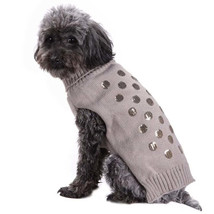 Sequin pet sweater Cat dog Clothes Winter Warm Puppy Knitwear Sweaters dog cloth - £29.15 GBP+