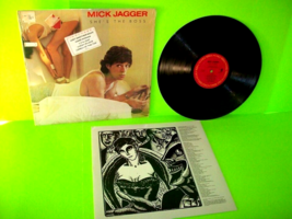 Mick Jagger She&#39;s The Boss Vinyl LP Record 1985 Pop Rock NM Hype Sticker Album - £19.42 GBP