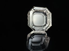 crystal  zodiac ashtray image 5